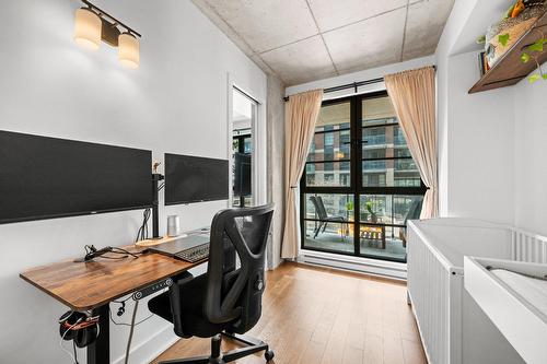 Bedroom - 2A-1330 Rue Olier, Montréal (Le Sud-Ouest), QC - Indoor Photo Showing Office