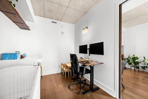 Bedroom - 2A-1330 Rue Olier, Montréal (Le Sud-Ouest), QC - Indoor Photo Showing Office