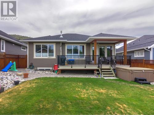 120 Sendero Crescent, Penticton, BC - Outdoor With Deck Patio Veranda