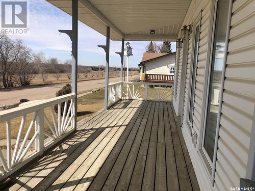 28 Highway Avenue W, Preeceville, SK - Outdoor With Deck Patio Veranda With Exterior
