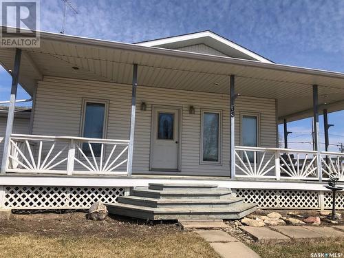 28 Highway Avenue W, Preeceville, SK - Outdoor With Deck Patio Veranda With Exterior