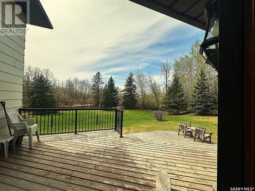 Sieben Acreage, Hudson Bay Rm No. 394, SK - Outdoor With Deck Patio Veranda With Exterior