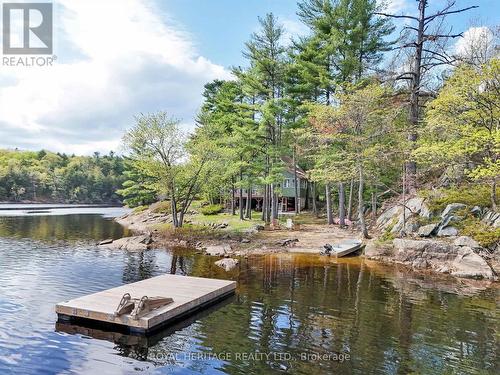 Ramp on shore for winter - 1346 Wahta #2 Road S, Georgian Bay, ON - Outdoor With Body Of Water With View