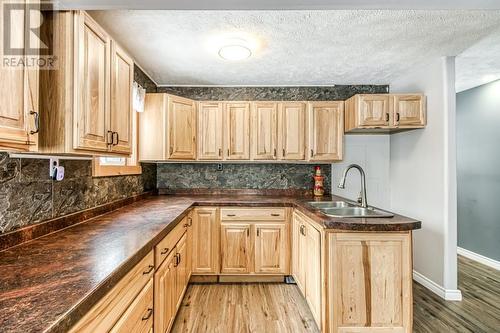 241 Grandor Road, Kagawong, ON - Indoor Photo Showing Kitchen With Double Sink