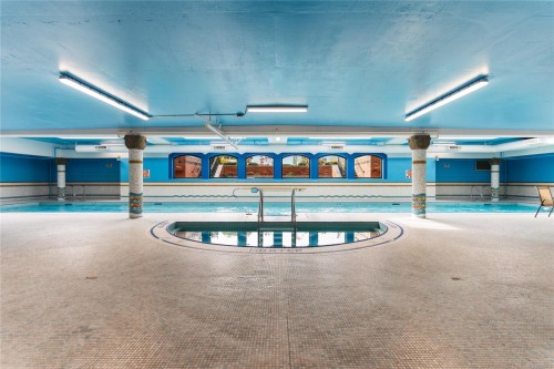 821-21 Dallas Rd, Victoria, BC - Indoor Photo Showing Other Room With In Ground Pool