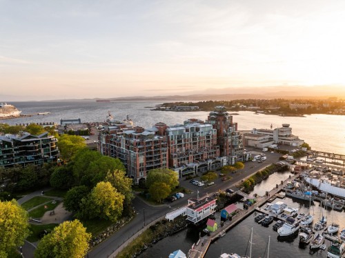 821-21 Dallas Rd, Victoria, BC - Outdoor With Body Of Water With View