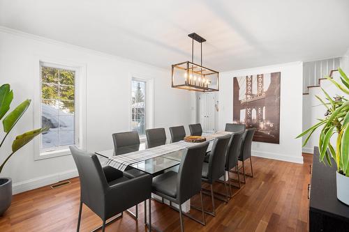 Dining room - 1037 Ch. Morgan, Saint-Adolphe-D'Howard, QC - Indoor Photo Showing Dining Room