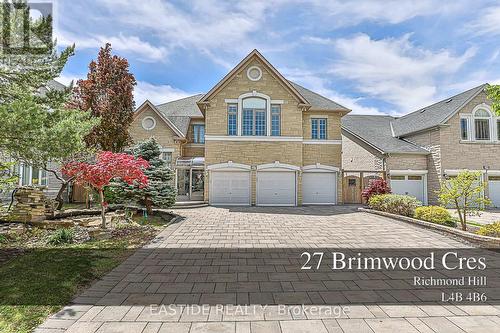 27 BRIMWOOD CRESCENT  Richmond Hill, ON L4B 4B6