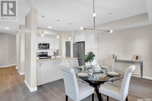 301 4594 Harbour Landing Drive, Regina, SK - Indoor Photo Showing Dining Room