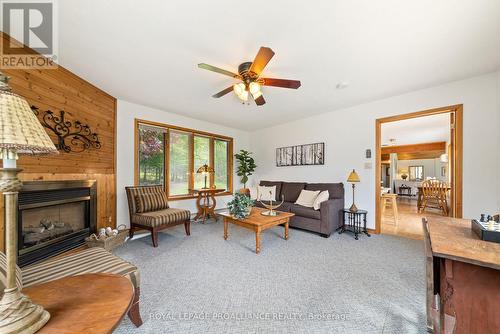 12112C Loyalist Parkway, Prince Edward County (Picton Ward), ON - Indoor Photo Showing Living Room With Fireplace