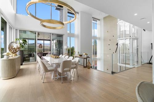 Vue d'ensemble - 40 Rue Valiquette, Magog, QC - Indoor Photo Showing Dining Room