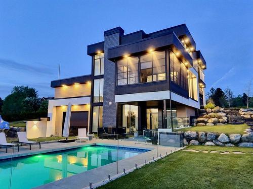 Exterior - 40 Rue Valiquette, Magog, QC - Outdoor With In Ground Pool