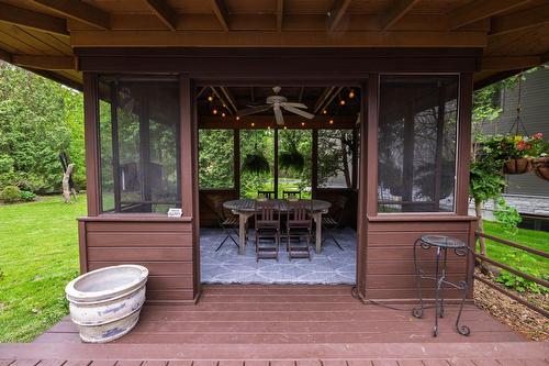 Cour - 306 Rue Victoria, Baie-D'Urfé, QC - Outdoor With Deck Patio Veranda With Exterior