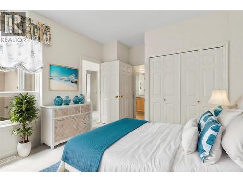 Virtually Staged - 650 Harrington Road Unit# 25, Kamloops, BC - Indoor Photo Showing Bedroom