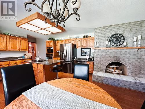 9951 Belmont Road, Prince George, BC - Indoor With Fireplace
