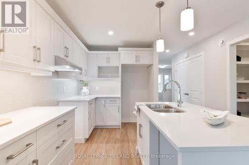 71 Harrow Lane, St. Thomas, ON - Indoor Photo Showing Kitchen With Double Sink With Upgraded Kitchen