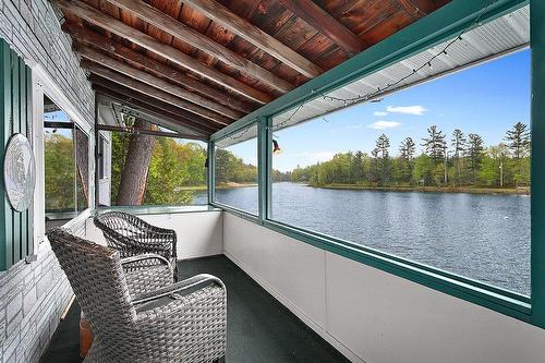 Solarium/Sunroom - 18C Ch. Durant, Clarendon, QC - Outdoor With Body Of Water With Exterior