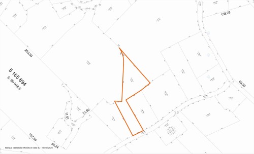 Plan (croquis) - Ch. Kilpatrick, Saint-Sauveur, QC 