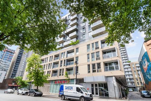 Frontage - 2055-1414 Rue Chomedey, Montréal (Ville-Marie), QC - Outdoor With Balcony With Facade
