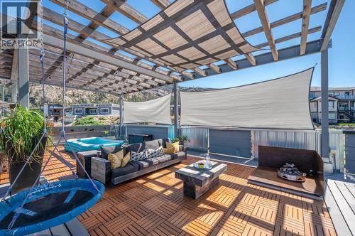 125 Cabernet Drive Unit# 9, Okanagan Falls, BC - Outdoor With Deck Patio Veranda