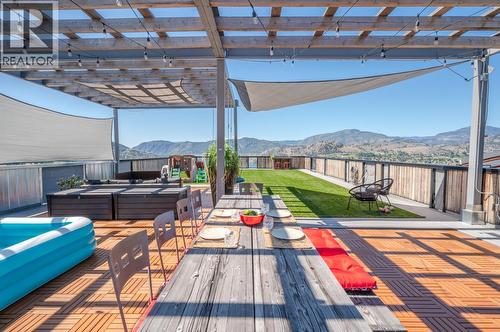 125 Cabernet Drive Unit# 9, Okanagan Falls, BC - Outdoor With Deck Patio Veranda With View