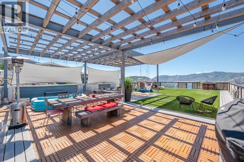 125 Cabernet Drive Unit# 9, Okanagan Falls, BC - Outdoor With Deck Patio Veranda