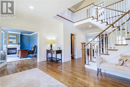 23356 Dew Drop Road, Thamesville, ON - Indoor With Fireplace