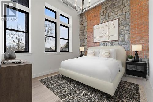 247 Brock Street Unit# 203, Amherstburg, ON - Indoor Photo Showing Bedroom