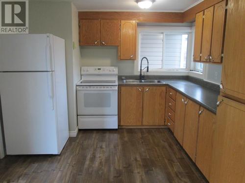 203 Grenfell Heights, Grand Falls Windsor, NL - Indoor Photo Showing Kitchen With Double Sink