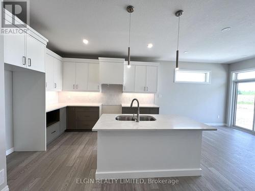 33 Hemlock Crescent, Aylmer, ON - Indoor Photo Showing Kitchen With Double Sink