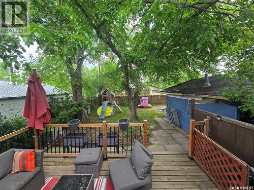 118 9Th Street, Weyburn, SK - Outdoor With Deck Patio Veranda With Exterior