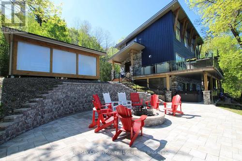 7313 Highway 534 Highway, Parry Sound Remote Area (Restoule), ON - Outdoor With Deck Patio Veranda
