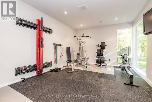 14 Kanata Rockeries Private, Ottawa, ON - Indoor Photo Showing Gym Room