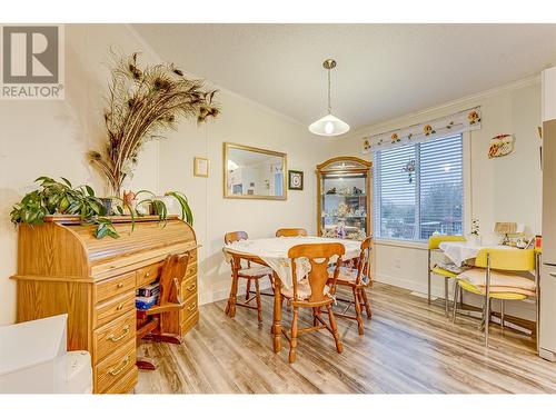 dining area - 1600 43 Avenue Unit# 25, Vernon, BC 