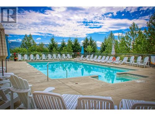 6859 Santiago Loop Unit# 121, Kelowna, BC - Outdoor With In Ground Pool With Deck Patio Veranda