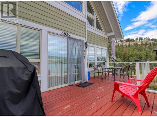 6859 Santiago Loop Unit# 121, Kelowna, BC - Outdoor With Deck Patio Veranda With Exterior