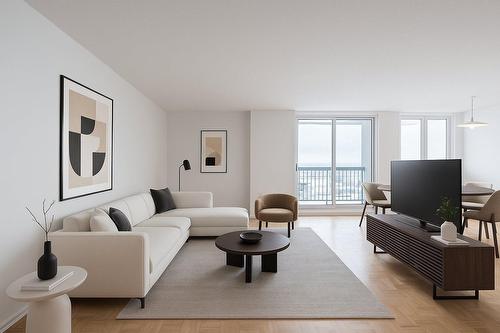 Salon - 607-5075 Rue Jean-Talon E., Montréal (Saint-Léonard), QC - Indoor Photo Showing Living Room