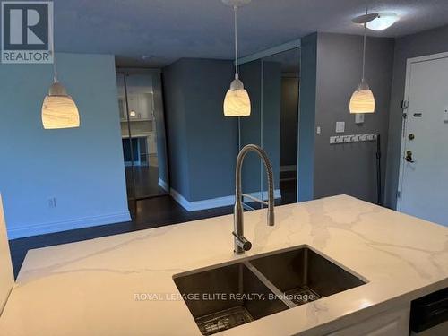 310 - 3120 Kirwin Avenue, Mississauga, ON - Indoor Photo Showing Kitchen With Double Sink