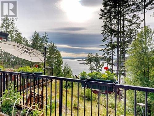 6-10289 Finn Bay Rd, Powell River, BC - Outdoor With Body Of Water With Balcony With View