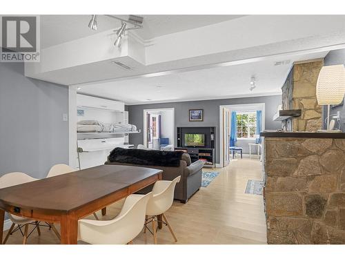 Suite Dining room - 1640 Galt Crescent, Revelstoke, BC - Indoor Photo Showing Other Room With Fireplace