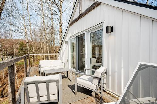 Balcony - 145 Ch. Hivernon, Sutton, QC - Outdoor With Exterior