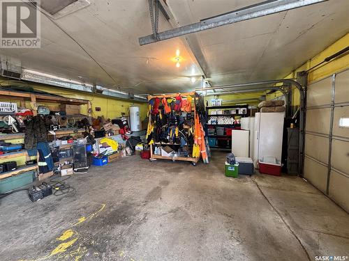On Dore Road, Dore Lake, SK - Indoor Photo Showing Garage