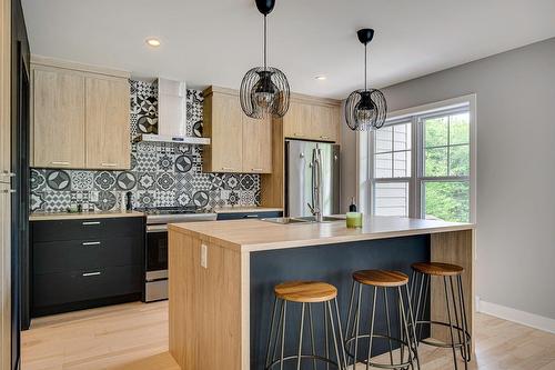 Kitchen - 416 Ch. De Montfort, Piedmont, QC - Indoor Photo Showing Kitchen With Upgraded Kitchen