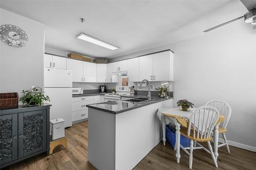 202-554 Seymour Street, Kamloops, BC - Indoor Photo Showing Kitchen With Double Sink
