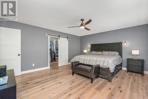 primary bedroom - 313 Baldy Place, Vernon, BC - Indoor Photo Showing Bedroom