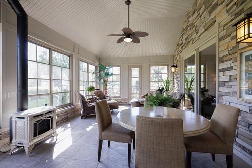 Solarium/Sunroom - 22 Place Madison, Hudson, QC - Indoor Photo Showing Dining Room