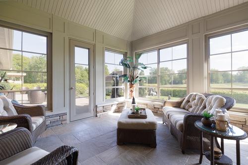 Solarium/Sunroom - 22 Place Madison, Hudson, QC - Indoor Photo Showing Living Room