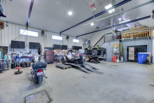 Garage - 59 Route 125, Saint-Esprit, QC - Indoor Photo Showing Garage