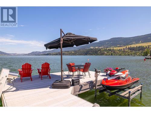 11640 Rogers Road, Lake Country, BC - Outdoor With Body Of Water With Deck Patio Veranda With View
