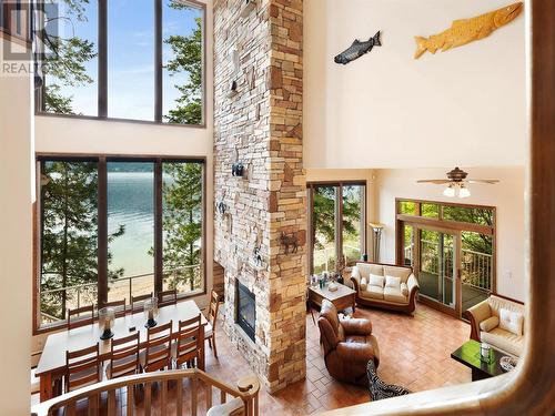 9900 Eastside Road Unit# 9, Vernon, BC - Indoor With Fireplace